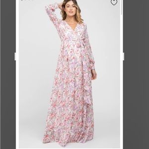 Maternity Floral Dress